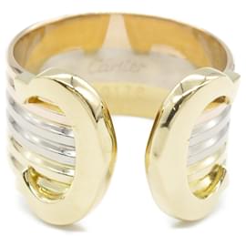 Autre Marque-Cartier 18K 2C Ring  Metal Ring in Great Condition-Other