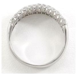 Autre Marque-PT900 Platinum Diamond Ring in Excellent Condition-Other