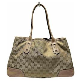 Autre Marque-Gucci GG Canvas Princy Tote Bag 163805 in Good Condition-Other