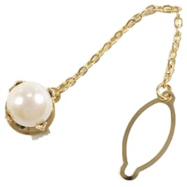 Autre Marque-K18 Yellow Gold Pearl Pin Brooch in Excellent Condition-Other