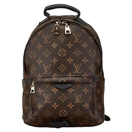 Autre Marque-Louis Vuitton Monogram Palm Springs PM Backpack M41560 Brown PVC Leather in Great Condition-Other