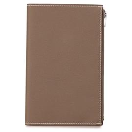 Autre Marque-Hermes Agenda GM Notebook Cover Beige Togo in Excellent Condition-Other