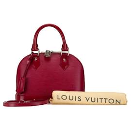 Autre Marque-Louis Vuitton Alma PM Leather Handbag M40490 in Very Good Condition-Other