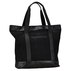 Autre Marque-Balenciaga Canvas Leather Tote Handbag in Very Good Condition-Other