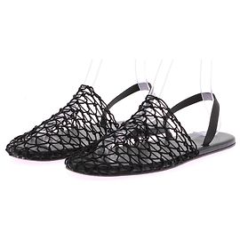 The row SANDALI ROW T.EU 38 Pelle Nero