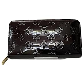 Louis Vuitton-Louis Vuitton Monogram Vernis Zippy Wallet-Purple