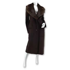 Cappotto Yves Saint Laurent di Tom Ford Marrone