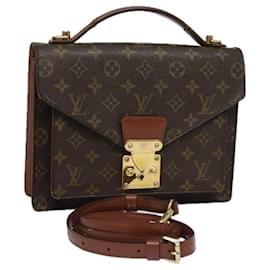 Louis Vuitton-LOUIS VUITTON Monogram Monceau 26 Shoulder Bag M51187 LV Auth 85427-Monogram