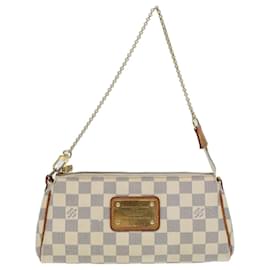 Louis Vuitton-LOUIS VUITTON Damier Azur Eva Shoulder Bag 2way N55214 LV Auth 84875-Other