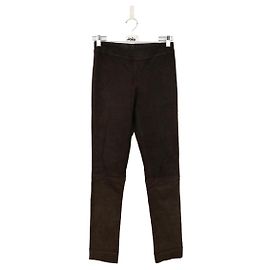 Joseph Leather leggings Brown