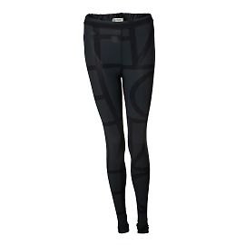 Totême Toteme, logo printed legging Black