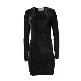 By Malene Birger Robe stretch Glitter de Malene Birger Noir Argenté