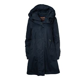 Woolrich, blauer Parka-Mantel Blau
