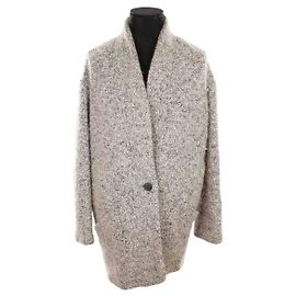 Iro Cappotto di lana Grigio
