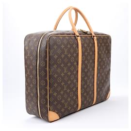 Louis Vuitton-Louis Vuitton Monogram Canvas Sirius 50 Travel Bag M41406-Brown
