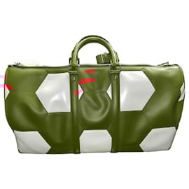 Louis Vuitton-Travel bag-White,Red