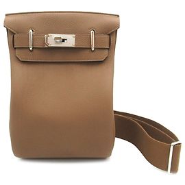 Hermès Braun Togo Kelly Hac A Dos PM Braun