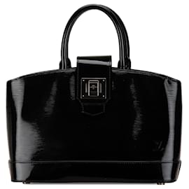 Louis Vuitton-Louis Vuitton Black Electric Epi Mirabeau PM-Black