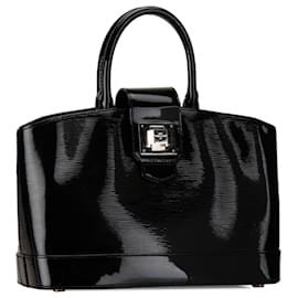 Louis Vuitton-Louis Vuitton Black Electric Epi Mirabeau PM-Black