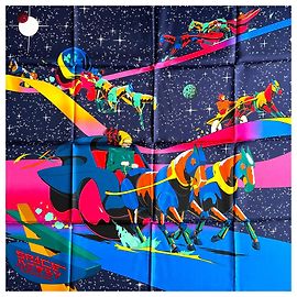 Hermès DERBY SPAZIALE Multicolore