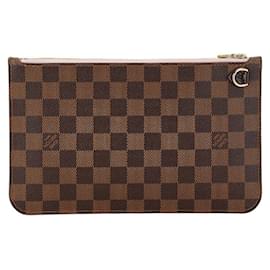Louis Vuitton-Pochete Neverfull Louis Vuitton-Marrom