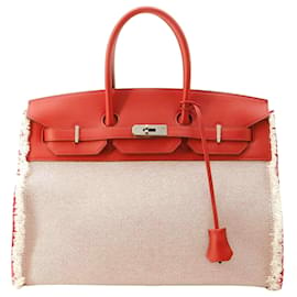 Hermès-Hermès Birkin 35-Red