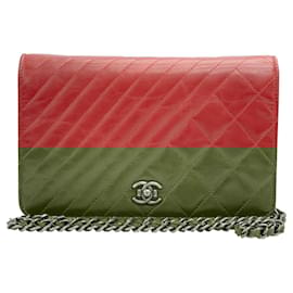 Chanel-Chanel Wallet On Chain-Red