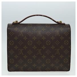 Louis Vuitton-LOUIS VUITTON Monogram Monceau 28 Hand Bag 2way M51185 LV Auth th5187-Monogram