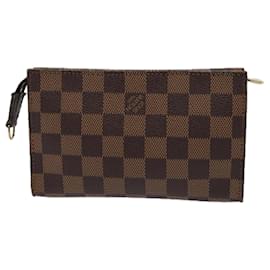 Louis Vuitton-LOUIS VUITTON Damier Ebene Marais Pouch LV Auth 85036-Other
