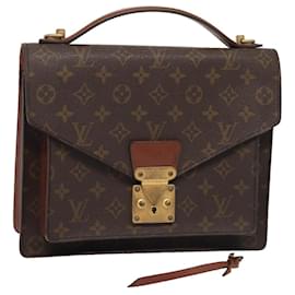 Louis Vuitton-LOUIS VUITTON Monogram Monceau 28 Hand Bag 2way M51185 LV Auth yk14010-Monogram