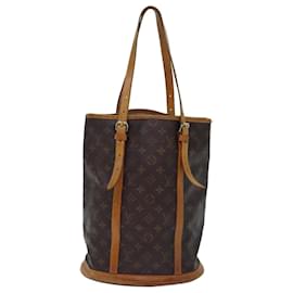 Louis Vuitton-LOUIS VUITTON Monogram Bucket GM Shoulder Bag M42236 LV Auth th5202-Monogram