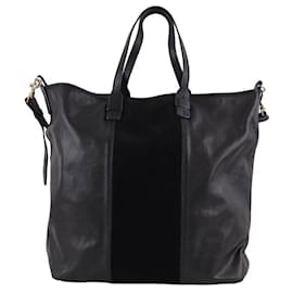 SéZane-Leather handbag-Black