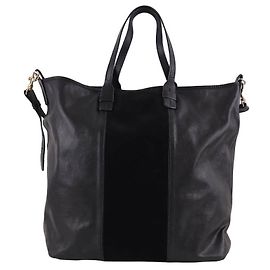 SéZane Lederhandtasche Schwarz