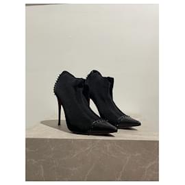 Christian Louboutin-CHRISTIAN LOUBOUTIN  Ankle boots T.EU 41 Leather-Black