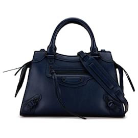 Balenciaga-Blue Balenciaga Motocross Neo Classic City S-Blue