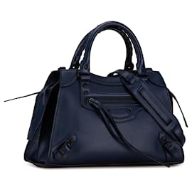 Balenciaga-Blue Balenciaga Motocross Neo Classic City S-Blue