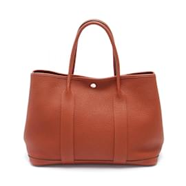 Hermès-Hermes Garden PM Tote Bag-Braun