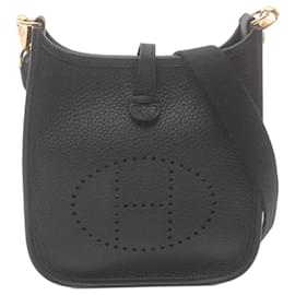 Hermès-Hermes Evelyn TPM Amazon Shoulder Bag-Black