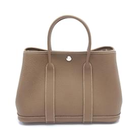 Hermès-Hermes Garden TPM Etoupe Tote Tasche-Braun,Taupe