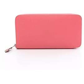 Hermès-Hermes Azap Long Wallet in Rose Azalee-Pink