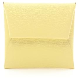 Hermès-Hermes Bastia Jaune-Naples Coin Case-Yellow