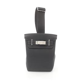 Hermès-Hermes Kelly Akkad PM Cabane Waist Bag-Navy blue
