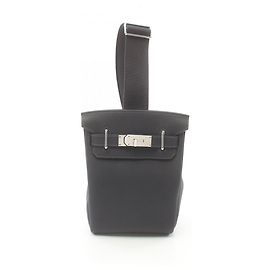 Hermès Borsa a vita Cabane PM Hermes Kelly Akkad Blu navy