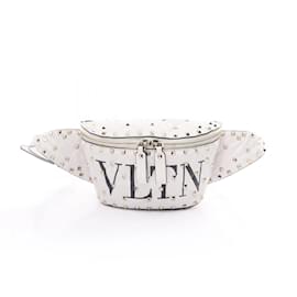 Valentino Garavani-Valentino Garavani Rockstud Belt Bag-White