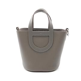 Hermès-Hermes In the Loop 18 Etoupe Handbag-Brown