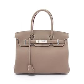 Hermès-Hermes Birkin 30 Etoupe Handbag-Taupe