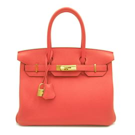 Hermès-Hermes Mini Birkin 30 Handtasche-Pink