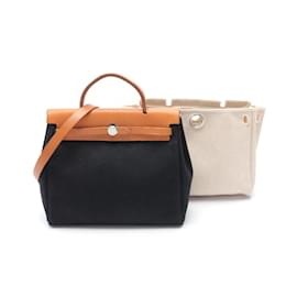 Hermès-Hermes HERMES Airbag PM Handbag-Brown,Black