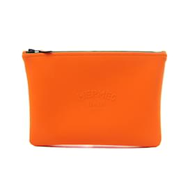 Hermès-Hermes Neoban MM Pouch Tasche-Orange