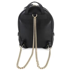 Gucci-Gucci Interlocking G Soho Rucksack-Schwarz